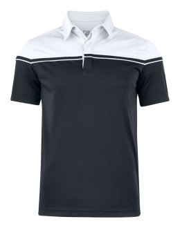 SEABECK POLO - 3XL (BLACK/WHITE)