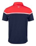 SEABECK POLO - 3XL (DARK NAVY/RED)