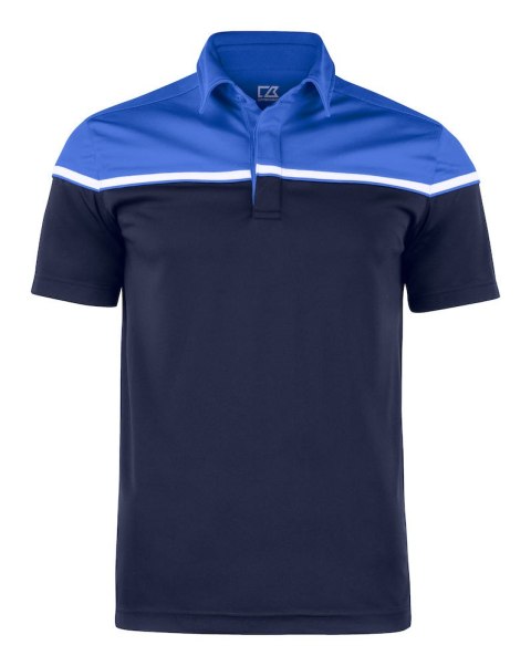 SEABECK POLO - 3XL (DARK NAVY/ROYAL)