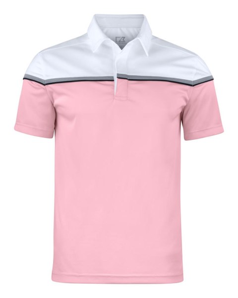 SEABECK POLO - 3XL (PINK/WHITE)