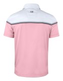 SEABECK POLO - 3XL (PINK/WHITE)