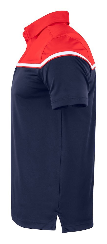 SEABECK POLO - 4XL (DARK NAVY/RED) SEABECK POLO - 4XL (DARK NAVY/RED)