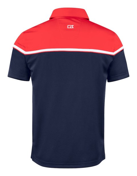 SEABECK POLO - 4XL (DARK NAVY/RED) SEABECK POLO - 4XL (DARK NAVY/RED)