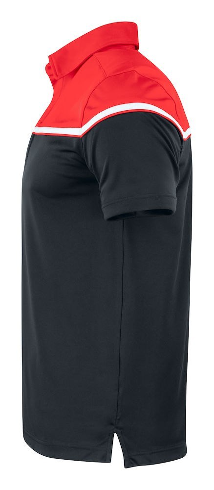 SEABECK POLO - XL (BLACK/RED) SEABECK POLO - XL (BLACK/RED)