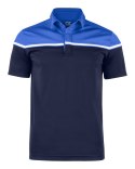 SEABECK POLO - M (DARK NAVY/ROYAL)