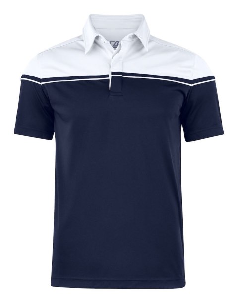 SEABECK POLO - S (DARK NAVY/WHITE)