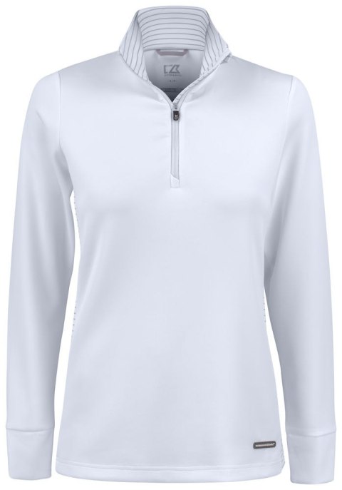 TRAVERSE HALF ZIP WOMAN - L (WHITE)