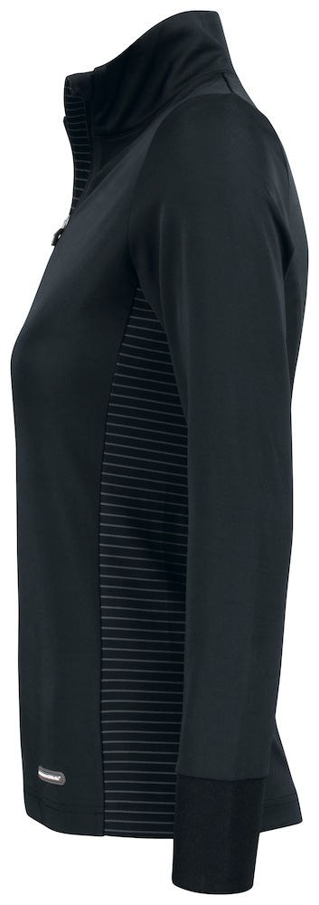 TRAVERSE HALF ZIP WOMAN - M (BLACK) TRAVERSE HALF ZIP WOMAN - M (BLACK)