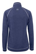 CHAMBERS HALF ZIP WOMAN - L (DENIM MELANGE)