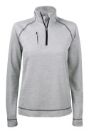 CHAMBERS HALF ZIP WOMAN - L (GREY MELANGE)