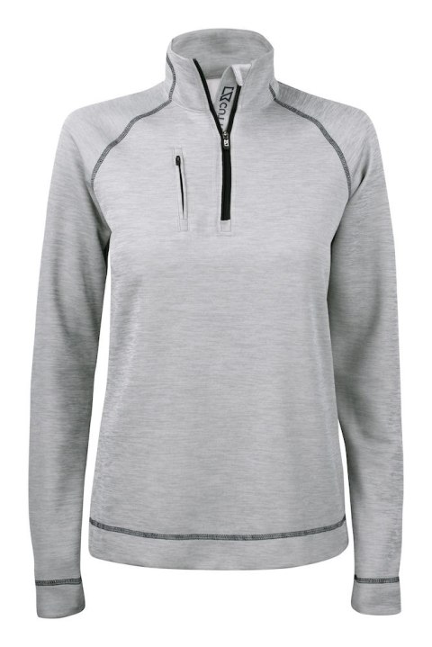 CHAMBERS HALF ZIP WOMAN - M (GREY MELANGE)