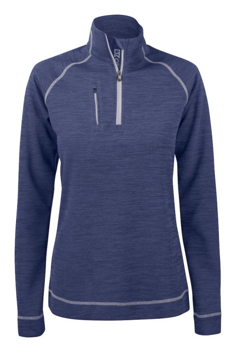 CHAMBERS HALF ZIP WOMAN - S (DENIM MELANGE)