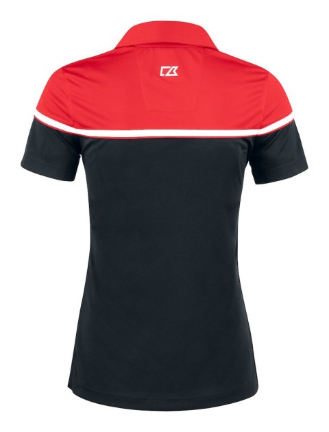 SEABECK POLO WOMAN - XXL (BLACK/RED) SEABECK POLO WOMAN - XXL (BLACK/RED)