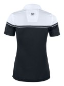 SEABECK POLO WOMAN - L (BLACK/WHITE)