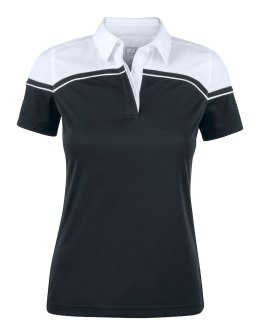 SEABECK POLO WOMAN - XXL (BLACK/WHITE)