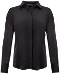 HEDLEY STRETCH SHIRT LADIES - L (BLACK)