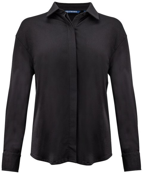 HEDLEY STRETCH SHIRT LADIES - L (BLACK)