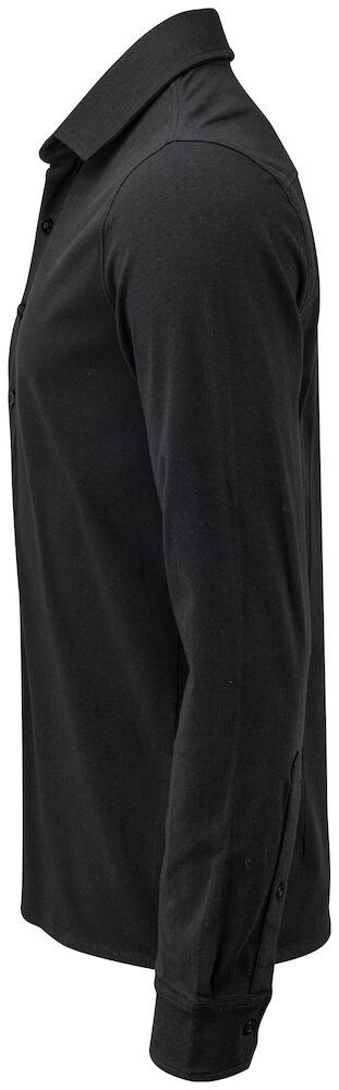 HEDLEY STRETCH SHIRT MEN - 4XL (BLACK) HEDLEY STRETCH SHIRT MEN - 4XL (BLACK)