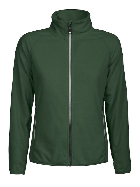 MELTON LADY FULL ZIP - L (DARK GREEN)