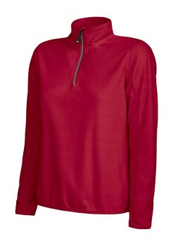 MELTON LADY HALF ZIP - L (RED)