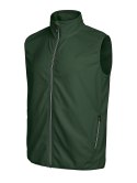 MELTON VEST - L (DARK GREEN)