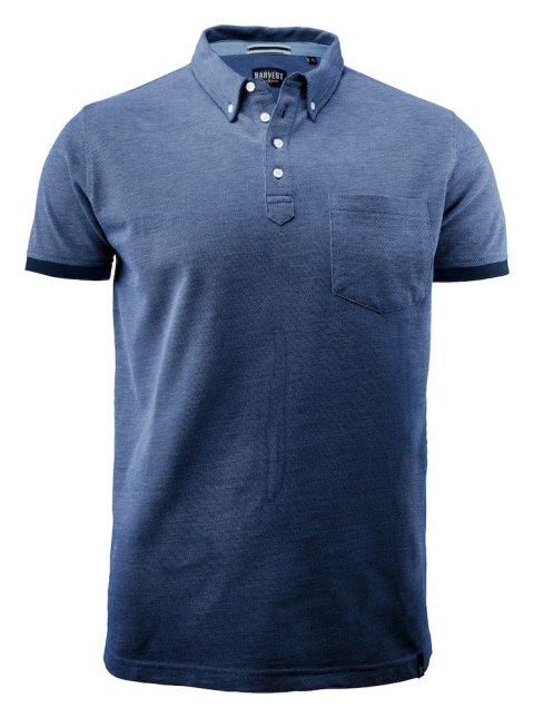 LARKFORD POLO - 3XL (BLUE MELANGE)