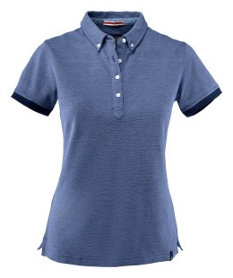 LARKFORD POLO WOMAN - L (BLUE MELANGE)