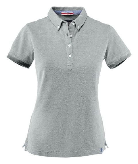 LARKFORD POLO WOMAN - L (GREY MELANGE)