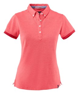 LARKFORD POLO WOMAN - L (RED MELANGE)