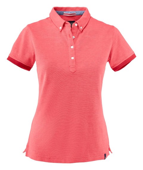 LARKFORD POLO WOMAN - L (RED MELANGE)