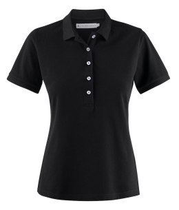 SUNSET POLO WOMAN - XL (BLACK)