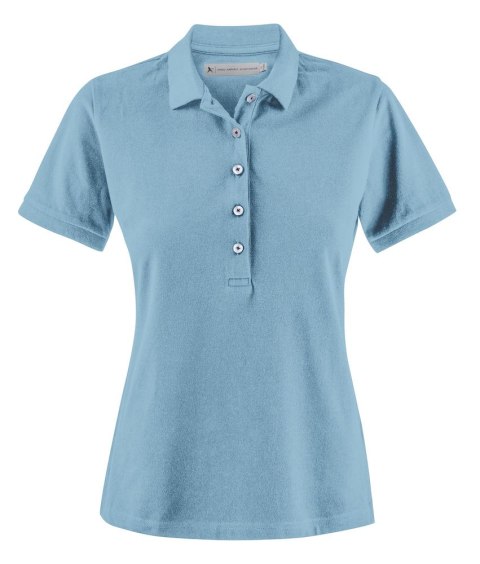 SUNSET POLO WOMAN - XL (LIGHT TURQOISE)