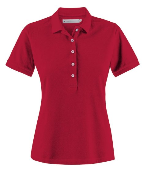 SUNSET POLO WOMAN - L (RED)