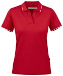 GREENVILLE POLO WOMAN - L (RED)