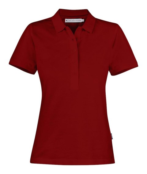 NEPTUNE POLO WOMAN - XS (DARK RED)