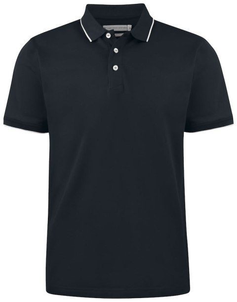 GREENVILLE POLO REGULAR FIT - 3XL (BLACK)