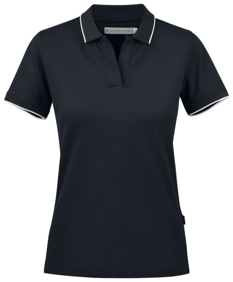 GREENVILLE POLO WOMAN - L (BLACK)