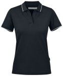 GREENVILLE POLO WOMAN - XXL (BLACK)