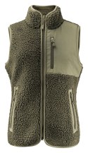 KINGSLEY VEST WOMAN - L (MOSS GREEN)