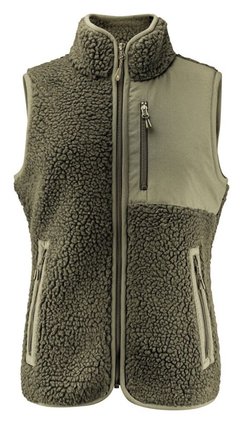 KINGSLEY VEST WOMAN - XS (MOSS GREEN)