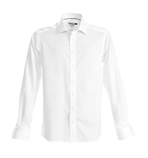 KOSZULA "GREEN BOW" 01 REGULAR FIT - 5XL (WHITE)