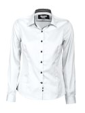 KOSZULA "RED BOW" 20 LADIES - 3XL (WHITE/BLACK)