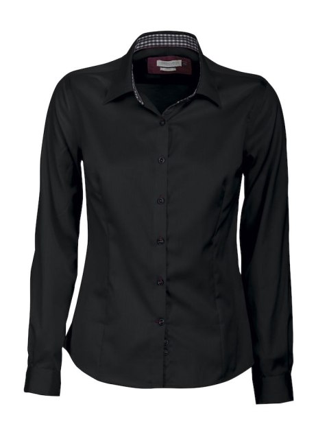 KOSZULA "RED BOW" 20 LADIES - 4XL (BLACK/RED)