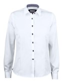 KOSZULA "RED BOW" 20 LADIES - 4XL (WHITE/NAVY)
