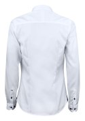 KOSZULA "RED BOW" 20 LADIES - 4XL (WHITE/NAVY)