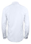 KOSZULA "RED BOW" 20 REGULAR FIT - 3XL (WHITE/BLACK)