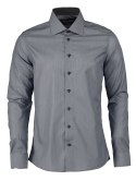 KOSZULA "RED BOW" 24 SLIM FIT - XL (GREY STRIPE)