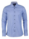 KOSZULA "RED BOW" 24 SLIM FIT - XL (MIDBLUE)