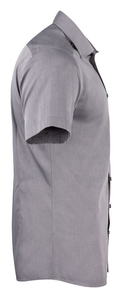 KOSZULA "YELLOW BOW" 50 S/S REGULAR FIT - 4XL (GREY/BLACK) KOSZULA "YELLOW BOW" 50 S/S REGULAR FIT - 4XL (GREY/BLACK)