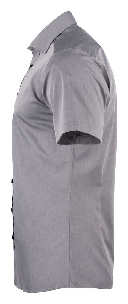 KOSZULA "YELLOW BOW" 50 S/S REGULAR FIT - 4XL (GREY/BLACK) KOSZULA "YELLOW BOW" 50 S/S REGULAR FIT - 4XL (GREY/BLACK)